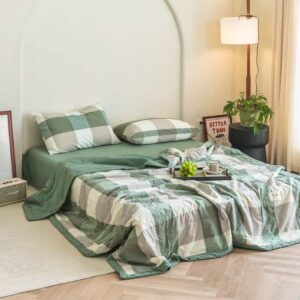 Cotton Đũi Nhật Chăn Chần tinh tế